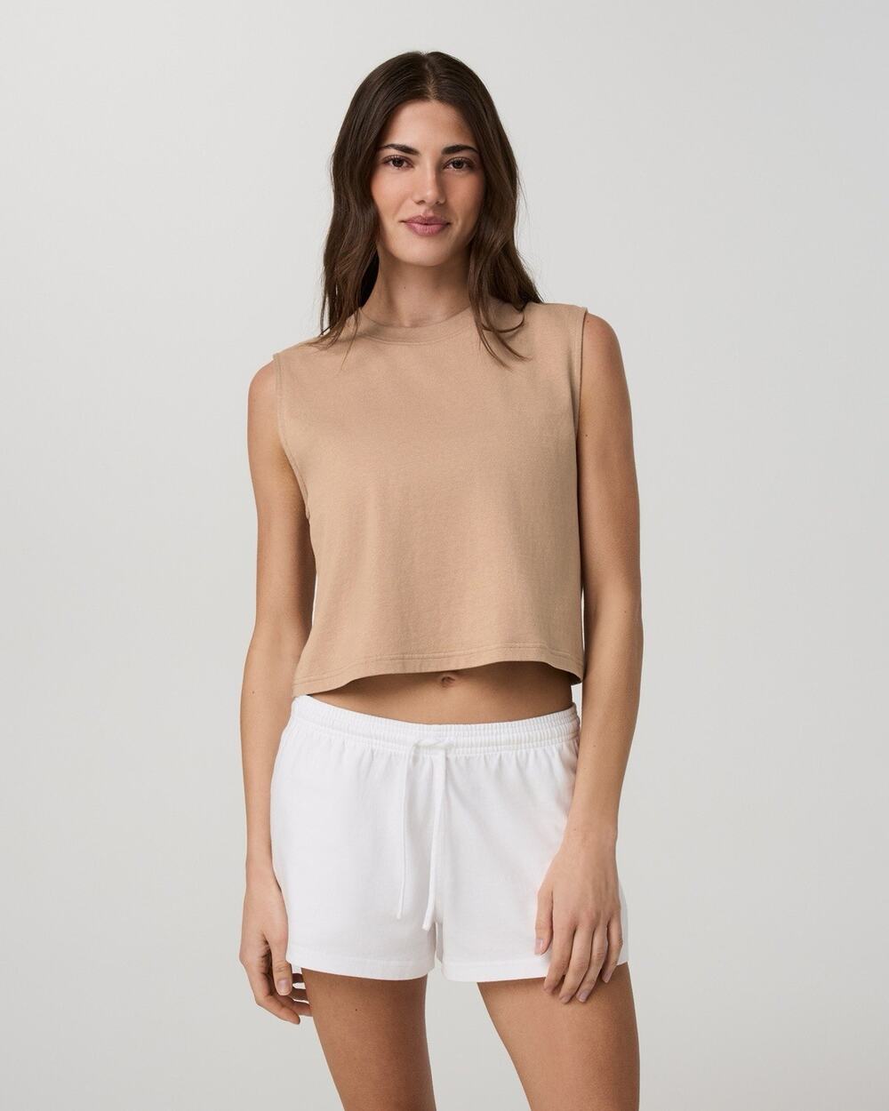 Vuori Women’s Cotton Easy Tank Goldenrod Size XL Oversized